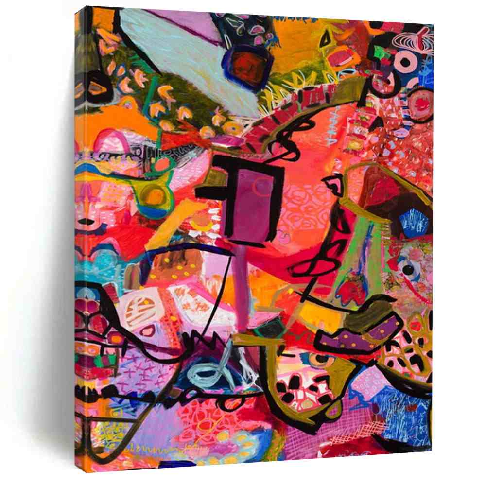 pinks wall art